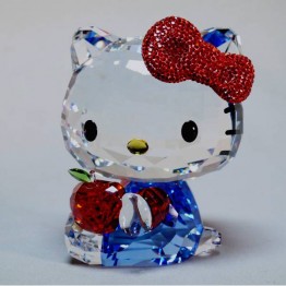 Hello Kitty - Rode Appel - Groot